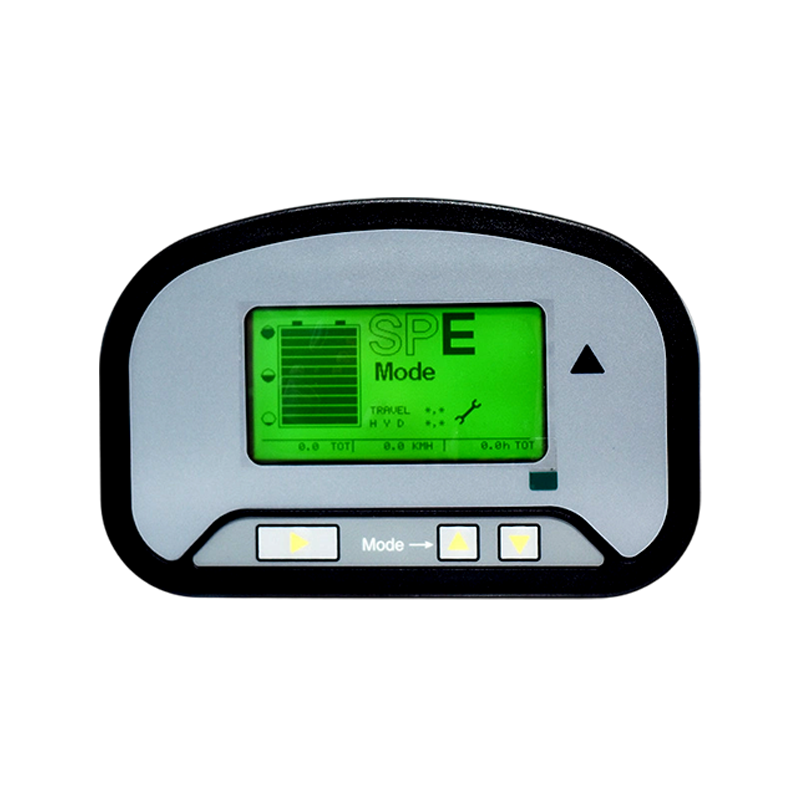 FLYB-0175 IP65 CAN Bus Segment แดชบอร์ด LCD สำหรับรถยกอุตสาหกรรมไฟฟ้า 12V