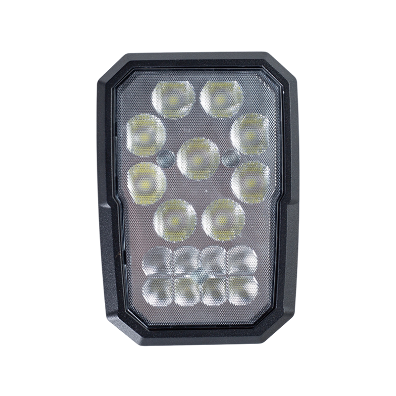 002 ไฟหน้าแบบรวมมัลติฟังก์ชั่น LED 9+8 สำหรับงานหนักสำหรับยานพาหนะอุตสาหกรรม