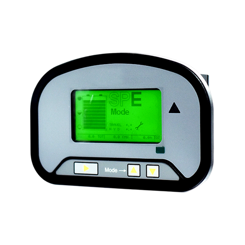 FLYB-0175 IP65 CAN Bus Segment แดชบอร์ด LCD สำหรับรถยกอุตสาหกรรมไฟฟ้า 12V