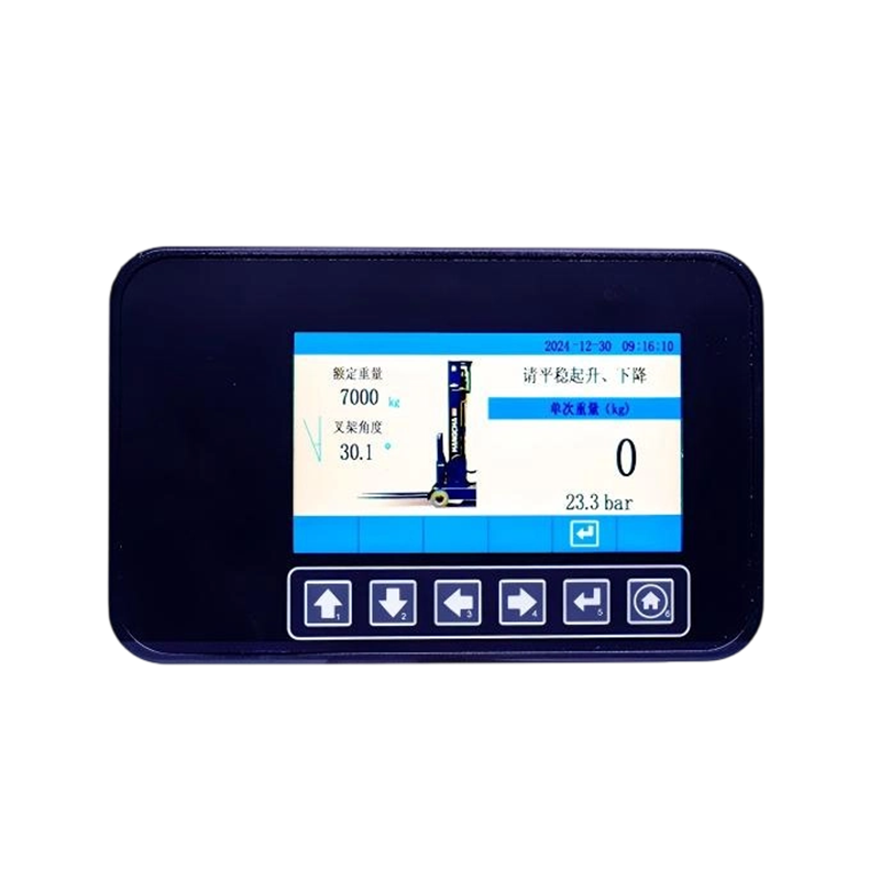 เครื่องชั่งน้ำหนัก CAN Bus แบบฝังขนาด 4.3 นิ้วสำหรับยานพาหนะอุตสาหกรรม