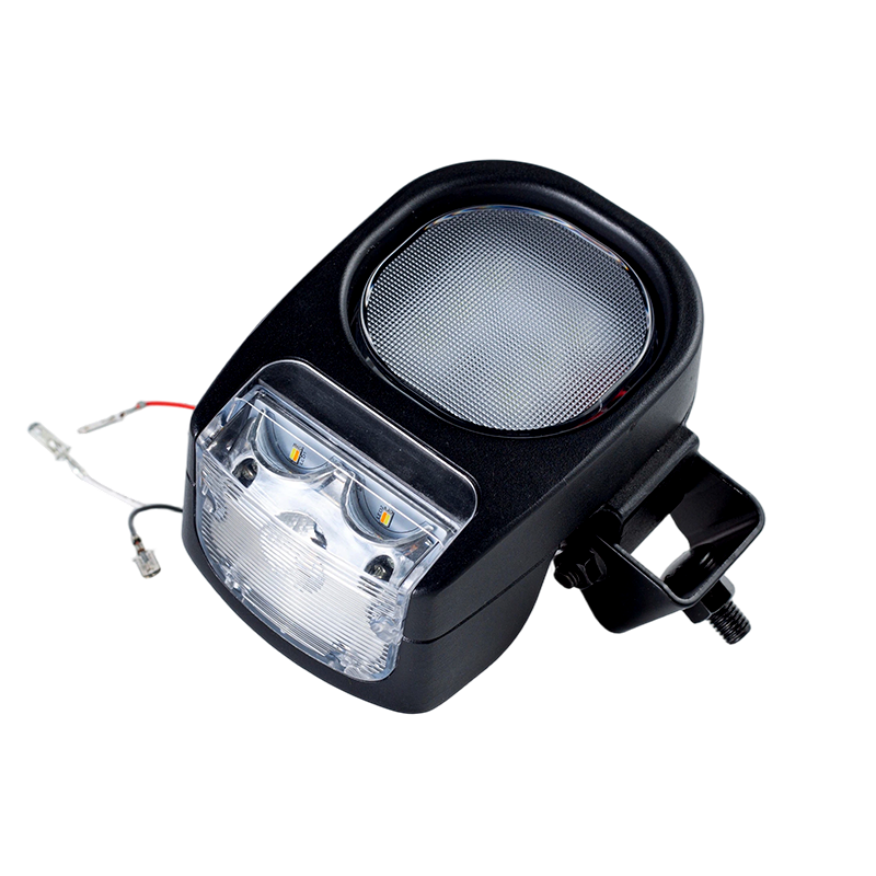 004 Heavy-Duty 6+2 LED ไฟหน้าแบบรวมมัลติฟังก์ชั่นสำหรับยานพาหนะอุตสาหกรรม