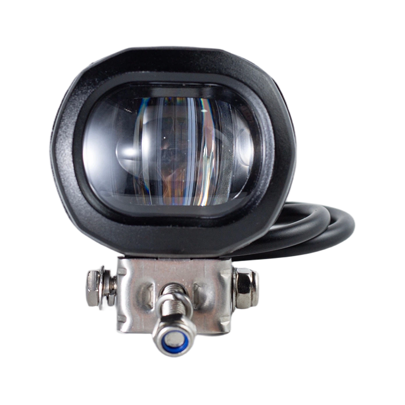 IP67 6W DC9-80V ไฟเตือนความปลอดภัยของรถยกเชิงเส้นสีแดง/น้ำเงิน
