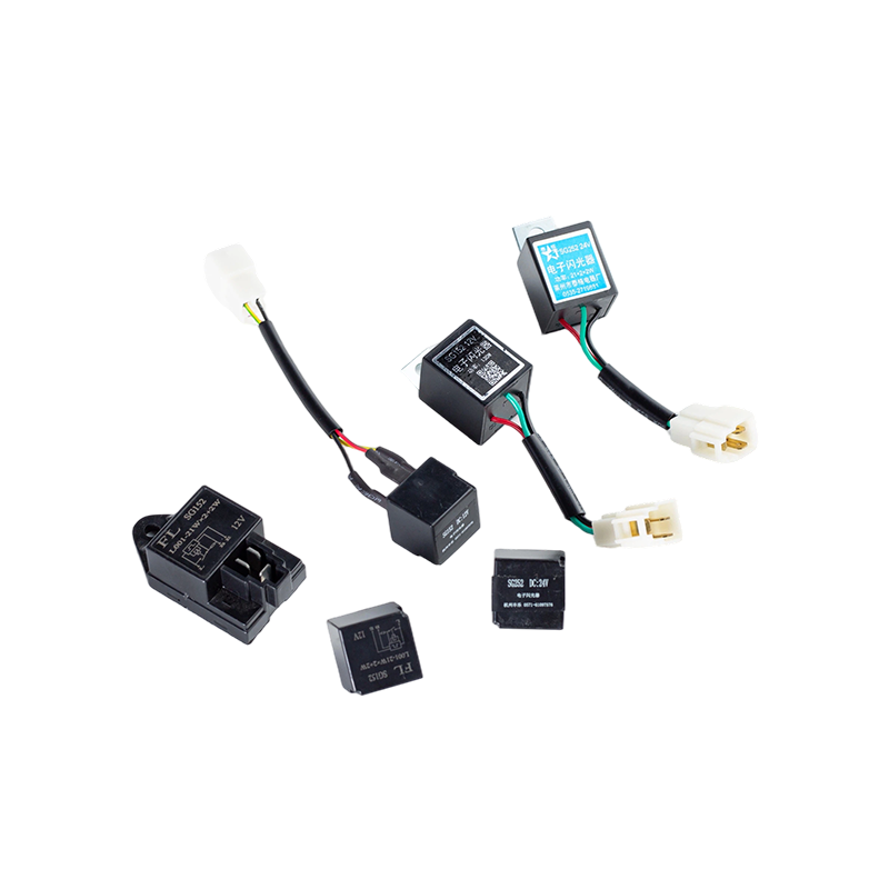 SG252 24V 20A รีเลย์ไฟกะพริบอิเล็กทรอนิกส์สำหรับสัญญาณไฟเลี้ยวรถยกและยานพาหนะ