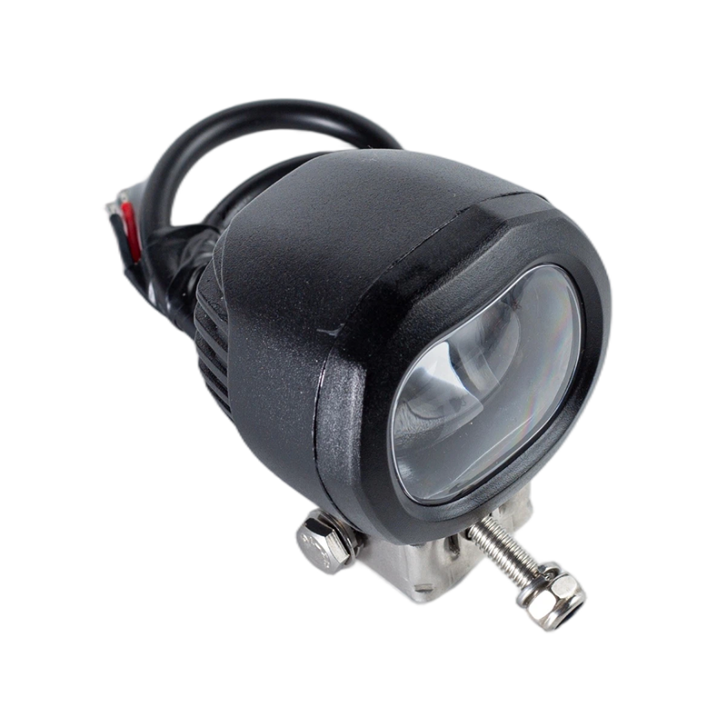 IP67 6W DC9-80V ไฟเตือนความปลอดภัยของรถยกเชิงเส้นสีแดง/น้ำเงิน