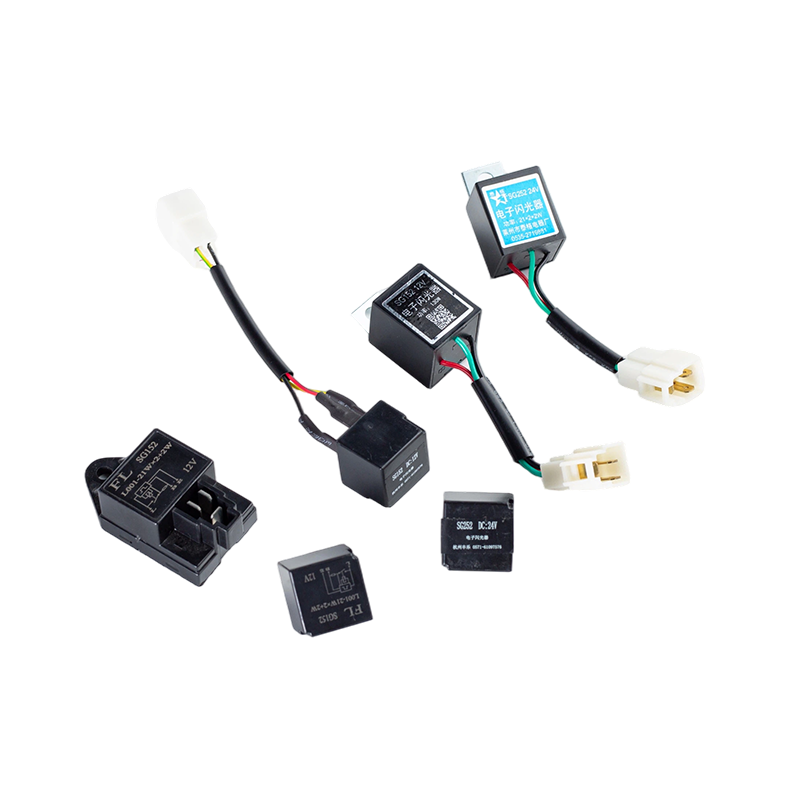 SG152 12V 15A รีเลย์ไฟกะพริบอิเล็กทรอนิกส์สำหรับสัญญาณไฟเลี้ยวของยานพาหนะ