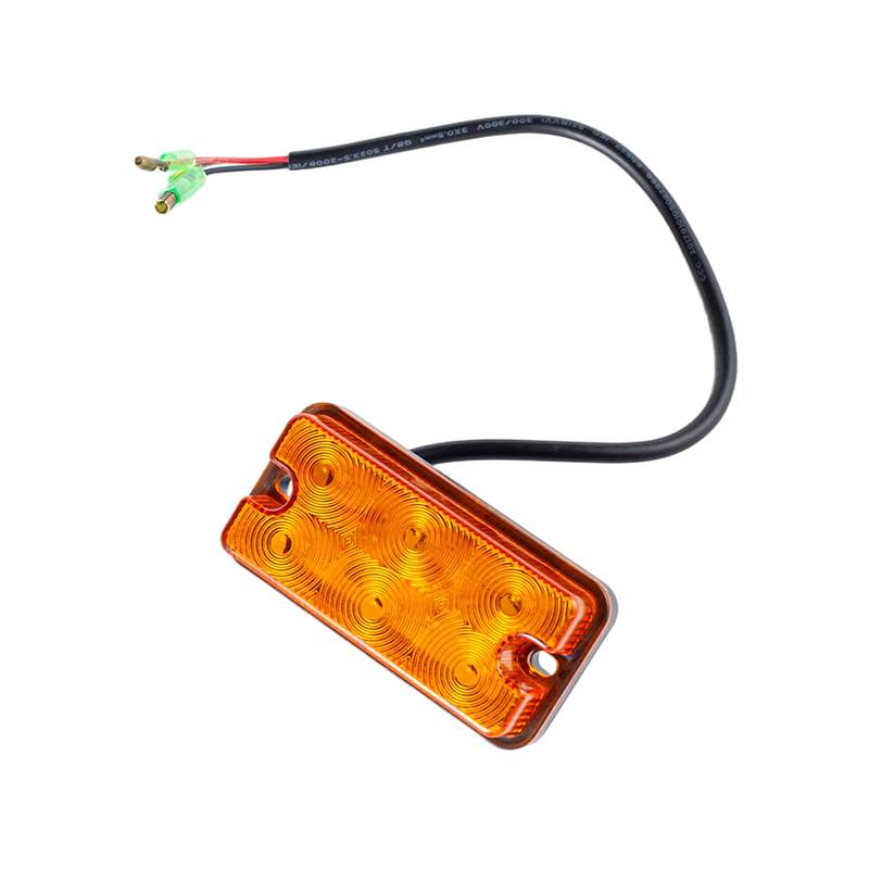ไฟแสดงสถานะตำแหน่งด้านหน้าและความกว้าง LED ขนาดกะทัดรัด IP66 สำหรับยานยนต์วิศวกรรมต่างๆ