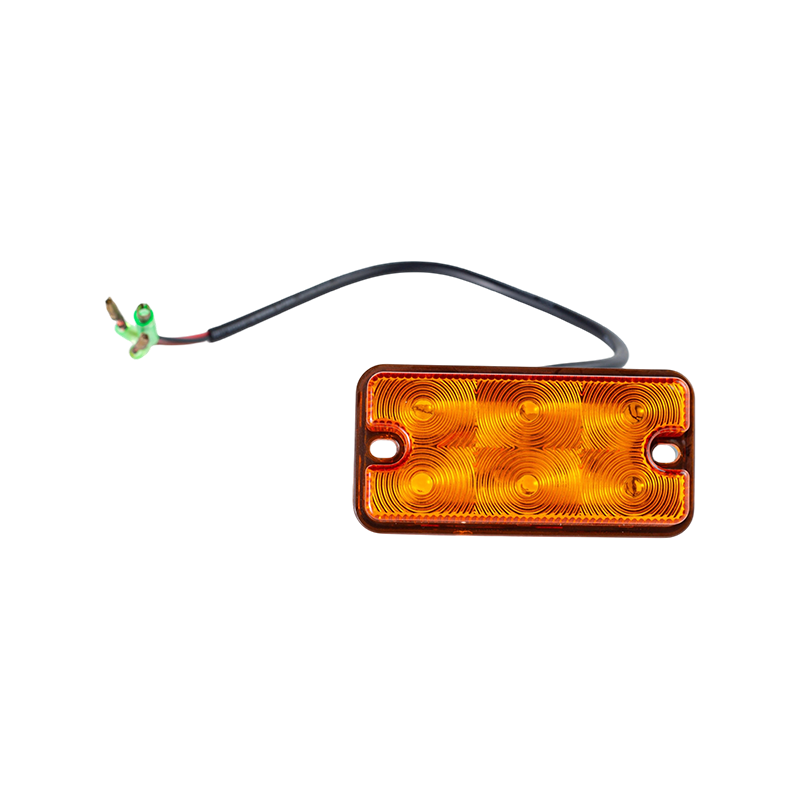 ไฟแสดงสถานะตำแหน่งด้านหน้าและความกว้าง LED ขนาดกะทัดรัด IP66 สำหรับยานยนต์วิศวกรรมต่างๆ