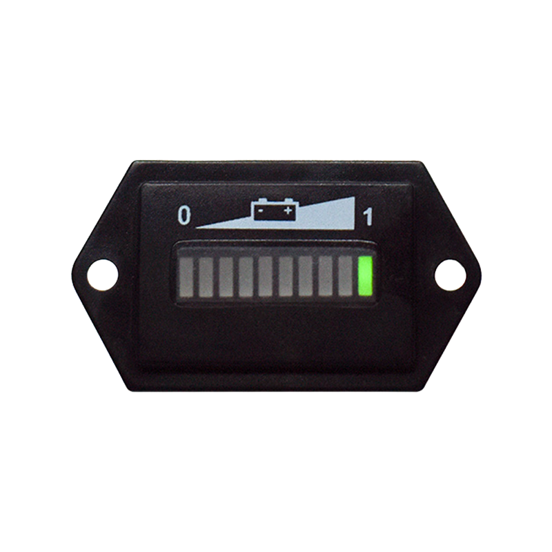 ไฟ LED แสดงสถานะแบตเตอรี่ LED 10 ส่วน Diamond IP67 สำหรับรถยกพาเลท