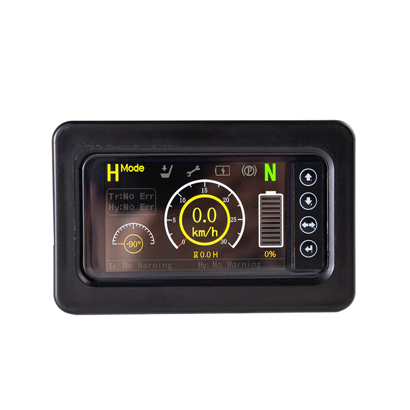 แผงหน้าปัดรถยนต์ไฟฟ้า TFT ขนาด 3.97 นิ้ว พร้อมฟังก์ชัน IC Card